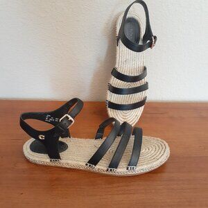 Coach Strappy Espadrille Sandals